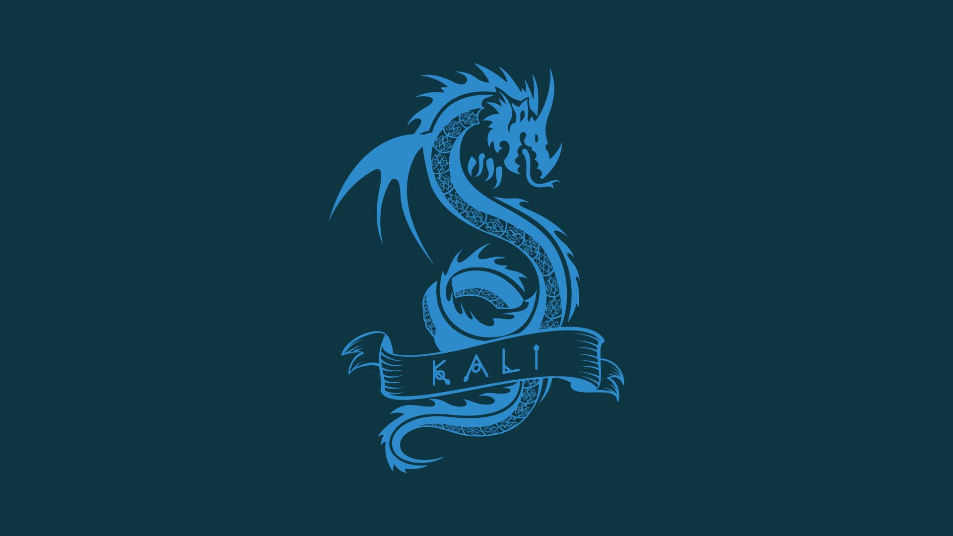 Blue dragon wallpaper